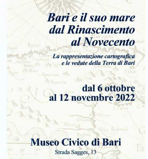 Al Museo Civico il mare di Bari raccontato attraverso antiche cartine